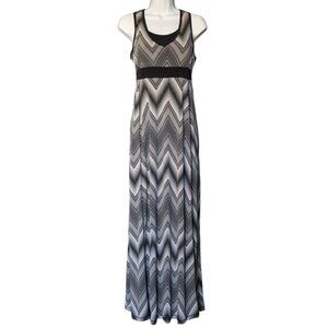 Tek Gear Dry Tek Full Length Sundress Dress Built In Bra Tank Top Maxi Small